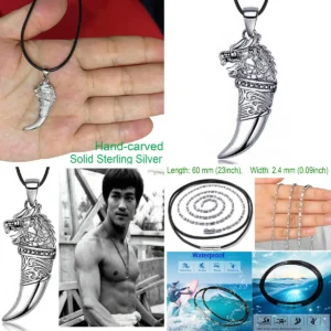 Colgante Dragón Plata 925: Estilo Gótico y Rebelde