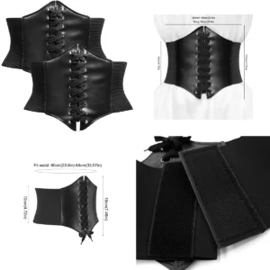 Cinturón Corsé Elástico: Ajuste Perfecto para tu Estilo Alternativo