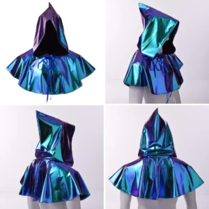 Capucha Medieval con Cruz: Tu Look Gótico Auténtico