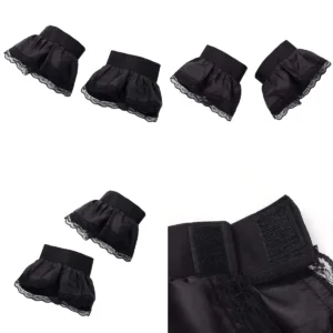 Collar Volante Gótico: Elegancia Oscura y Detalle