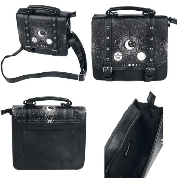 Mochila Bandolera Banned: Estilo Gótico Único