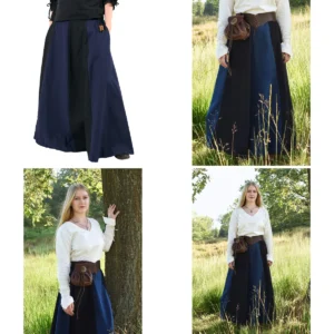 Falda Larga Gótica: Elegancia Oscura y Comodidad