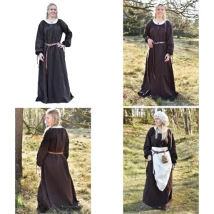 Vestido Medieval Ana: Estilo y Comodidad Histórica
