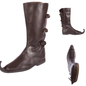 Botas Caña Alta Battle Merchant: Estilo Gótico y Rock