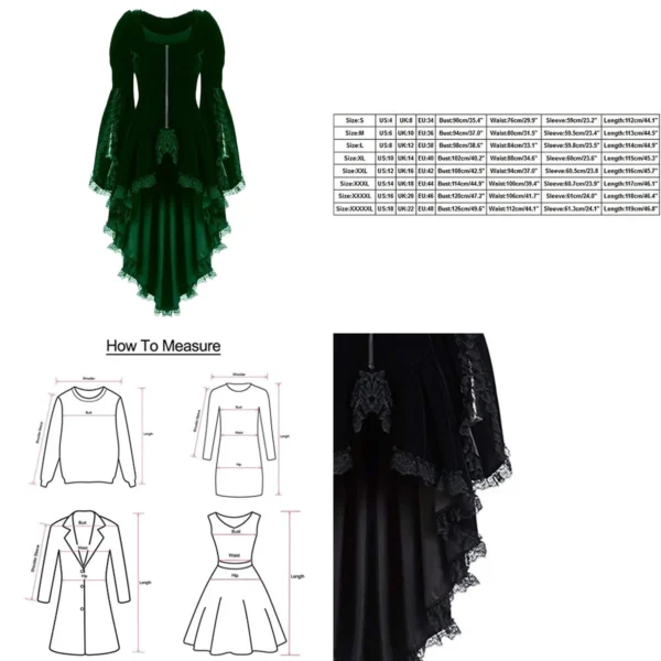 Chaquetón Gótico Barroco: Estilo Steampunk Sin Compromisos