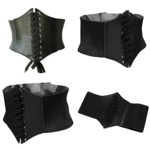 Cinturón Gótico Corsé Black Sugar: Ajuste Perfecto o Desilusión