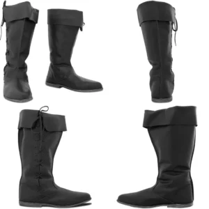 Botas Caballero Medieval Pirata Vintage - Estilo Rockero