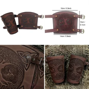 Brazales Medievales Tree of Life: Estilo y Protección