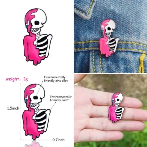 Broche Calavera Vintage: Estilo Gótico y Punk para tu Look