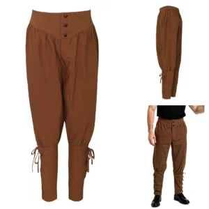 Pantalones Pirata Medievales: Estilo Gótico y Comodidad