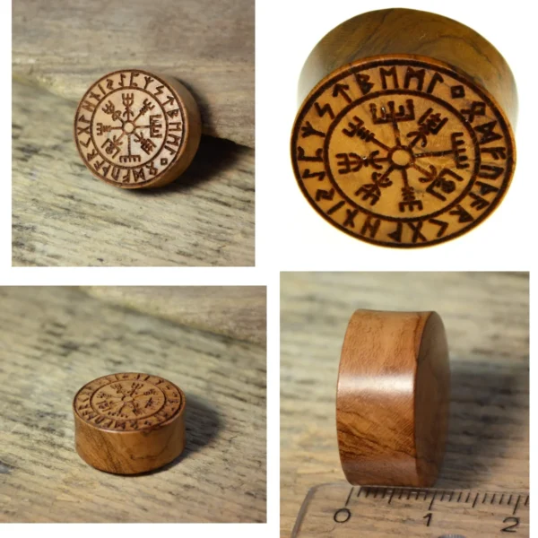 Brújula Vegvisir Vikinga: Sello Auténtico para Tu Estilo