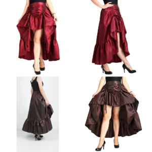 Falda Punk Asimétrica COSDREAMER: Estilo Rebelde