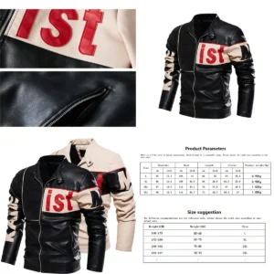 Chaqueta Cuero Hombre: Estilo Urbano & Calidez Negra