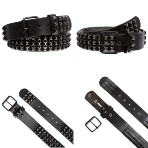 Cinturón Cuero Punk Star: Tu Declaración Diaria