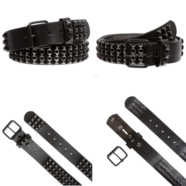 Cinturón Cuero Punk Star: Tu Declaración Diaria