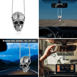 Colgante Calavera: Estilo Gótico para tu Coche