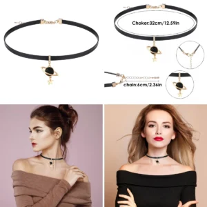 Choker Cósmico: Estilo Gótico y Alternativo