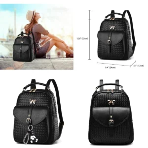 Mochila DEERWORD: Estilo Italiano Antirrobo para Tu Look Alternativo