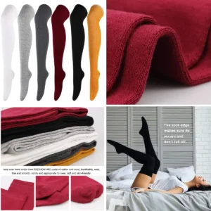 Calcetines Góticos Hasta la Rodilla: Estilo y Comodidad Alternativa