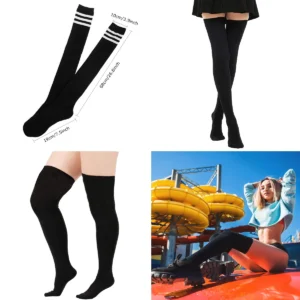 Medias Góticas Largas: ¡Estilo Punk y Steampunk sin Compromisos!