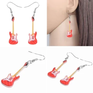 Pendientes Guitarra Eléctrica: Rock & Roll para tus Orejas