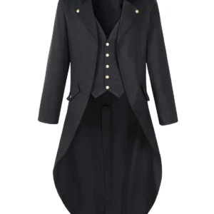 Chaqueta Steampunk Gótica Victoriana DarcChic - Estilo Oscuro