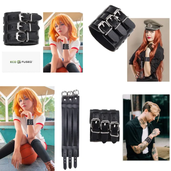 Muñequera Medieval Steampunk: Estilo Gótico y Rockabilly