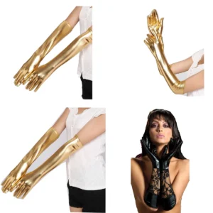 Guantes de Ópera con Encaje: Elegancia Gótica y Punk