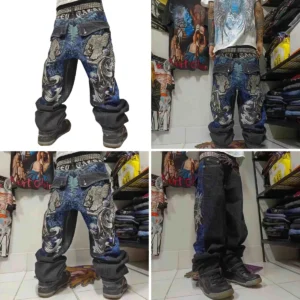 Pantalones Anchos Góticos: Estilo Retro sin Compromisos