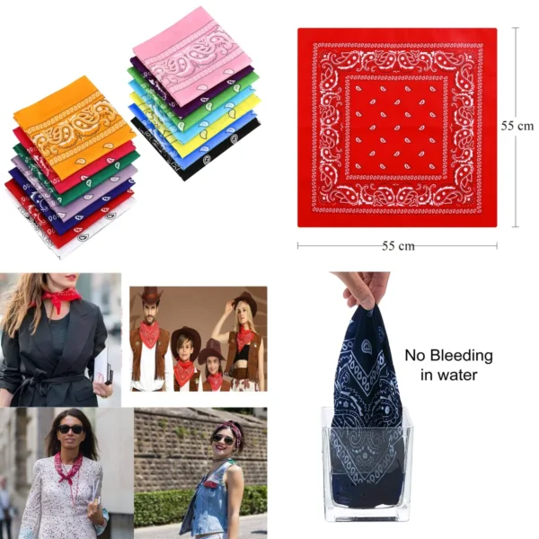 Bandanas Paisley: Estilo y Color para Tu Look Alternativo