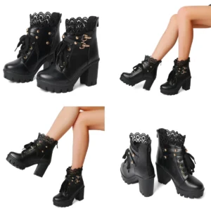 Botas Góticas Plataforma FOREADA: ¡Estilo Audaz o Comodidad Limitada?