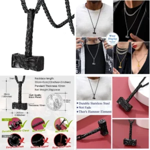 Martillo de Thor: Poder Nórdico Auténtico