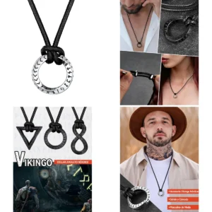Collar Rúnico Vikingo: Estilo y Espíritu Nórdico