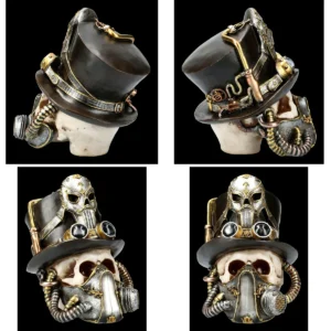 Calavera Steampunk: Detalle Gótico, Estilo Único