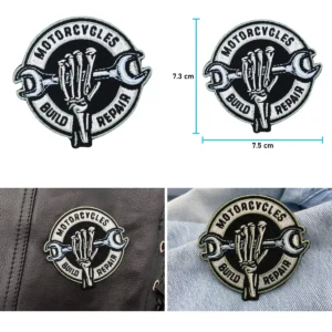 Parche Motero Hueso "Finally Home" - Estilo GaraJE