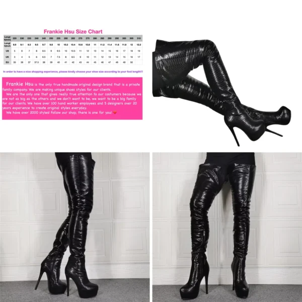 Botas Frankie Hsu: ¡Eleva tu Estilo Extremo!