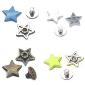 Remaches Estrella Azul: ¡Dale Caña a Tu Estilo Punk!