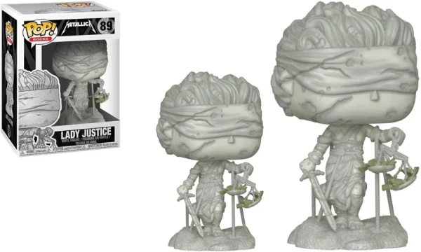Funko Lady Justice: Metallica - Ícono Coleccionable