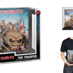 Funko Pop! Iron Maiden: The Trooper - Icónico Coleccionable