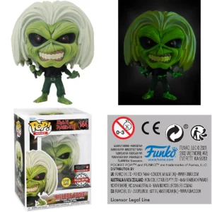 Funko Pop! Iron Maiden Killers: ¡Eddie Brilla en la Oscuridad!