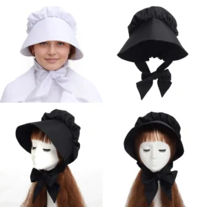 Capota Victoriana Negra: Estilo Gótico y Steampunk