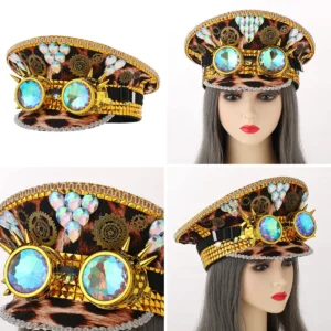 Sombrero Capitán Steampunk: ¡Tu Look Alternativo Definitivo!
