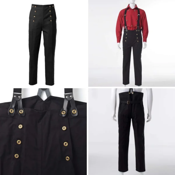Pantalones Steampunk Gótico Hombre: Estilo Victoriano