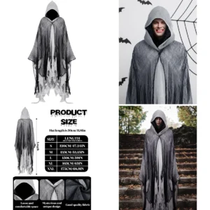 Capa Mago Oscuro Renacentista: Tu Look Gótico