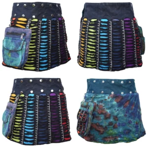 Falda Gheri: ¡Doble Estilo, Máxima Actitud!