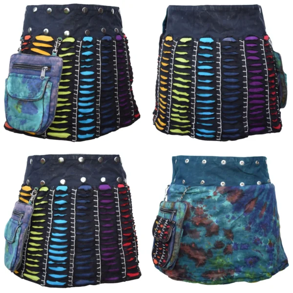 Falda Gheri: ¡Doble Estilo, Máxima Actitud!