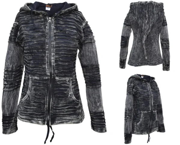 Sudadera Gótica Pixie: Estilo Punk y Alternativo