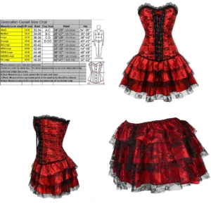 Corsé y Falda Tul: Estilo Gótico Auténtico