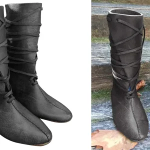 Botas Medievales Guiran: Estilo Oscuro con Dudas