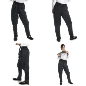 Pantalones Freya Góticos: Estilo Medieval para Ella